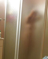 Wifey in shower. Satisfy comment