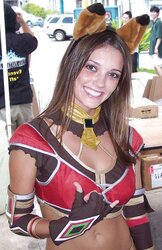 Photos of us at cons