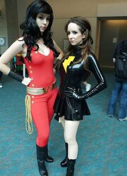 Photos of us at cons