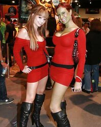 Photos of us at cons