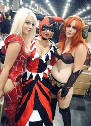 Photos of us at cons