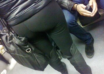 Street lubricious BOOTY inexperienced voyeur