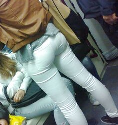 Street lubricious BOOTY inexperienced voyeur
