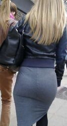 Street lubricious BOOTY inexperienced voyeur
