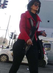 Street lubricious BOOTY inexperienced voyeur