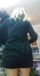 Street lubricious BOOTY inexperienced voyeur