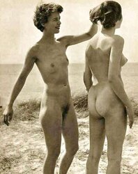 Vintage Beach Naturist