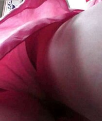 Upskirt On The Bus