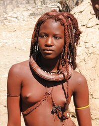 Tribal Himba damsels