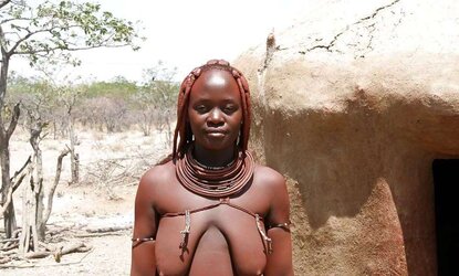 Tribal Himba damsels