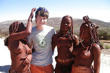 Tribal Himba damsels