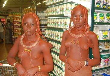 Tribal Himba damsels