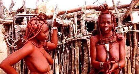 Tribal Himba damsels
