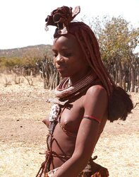 Tribal Himba damsels