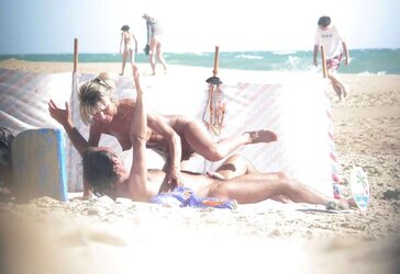 Gang Fuck-Fest Fledgling Beach #rec Voyeur G