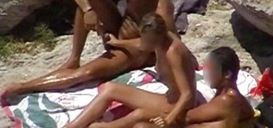 Gang Fuck-Fest Fledgling Beach #rec Voyeur G