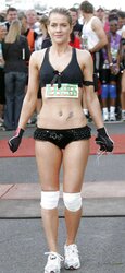 SPORT damsels upskirt moist undies voyeur beach outdoors