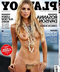 Rosanna Davison - Irish Model Prior Miss World Playboy Image