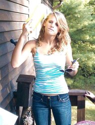 Biotch 37: Wonderful youthful ash-blonde likes nigga bone