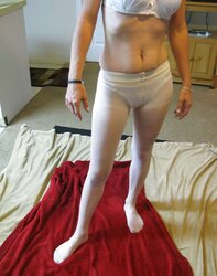 Next Door Neighbor in White Stockings