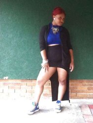 Youthfull ebony teenagers