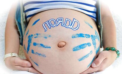 Justine enceinte