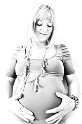 Justine enceinte