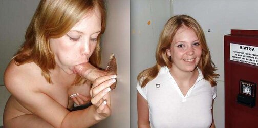 Blondes who enjoy the knob