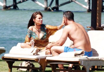Sofia Vergara Bathing Suit Candids in Porto Cervo