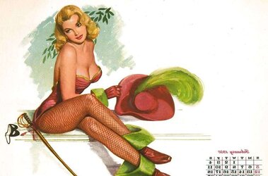 Vintage Pinups Al Moore
