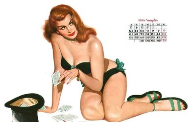 Vintage Pinups Al Moore
