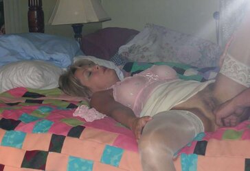 Light-Haired steaming tart