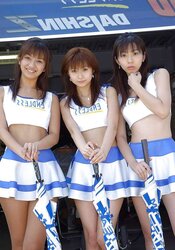 Japanese Race Queens-On The Track (three)
