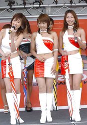 Japanese Race Queens-On The Track (three)