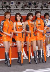Japanese Race Queens-On The Track (three)