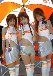 Japanese Race Queens-On The Track (three)