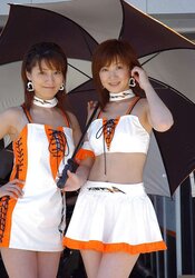 Japanese Race Queens-On The Track (three)