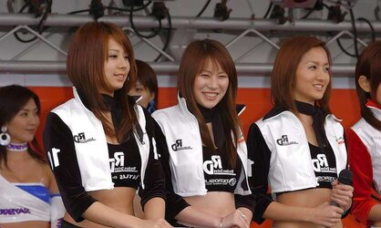 Japanese Race Queens-On The Track (three)