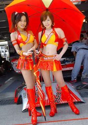 Japanese Race Queens-On The Track (three)