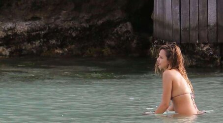 Jessica Alba Beach