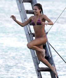 Jessica Alba Beach