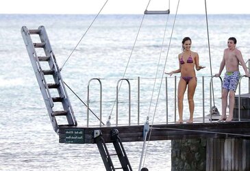 Jessica Alba Beach