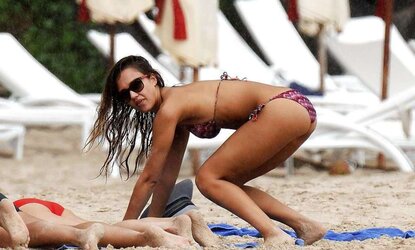 Jessica Alba Beach