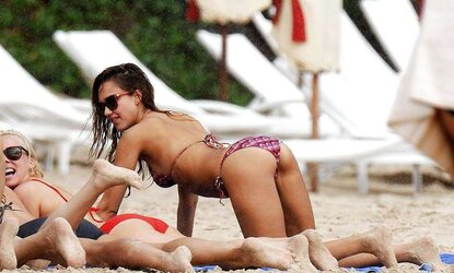 Jessica Alba Beach