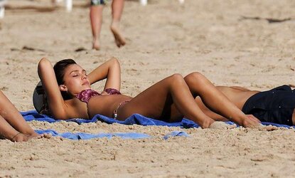 Jessica Alba Beach