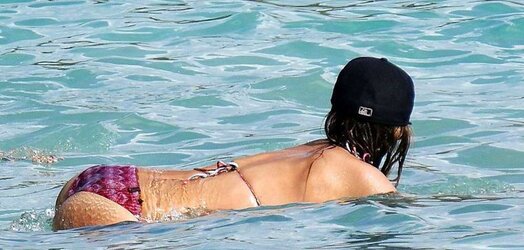 Jessica Alba Beach