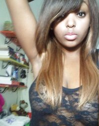 Would you like a jug masturbate from my big-titted dark-hued hooters?