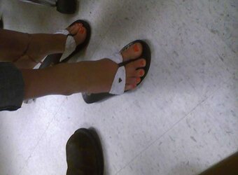 Gorgeous Soles and toes of some of my mates :)