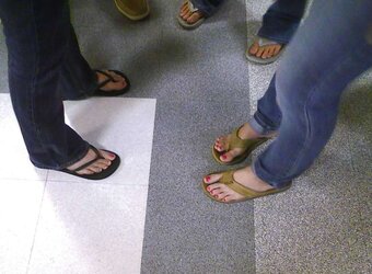 Gorgeous Soles and toes of some of my mates :)