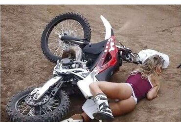 Cool bike damsels